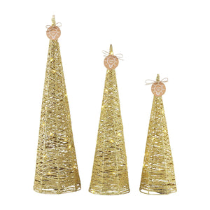 Light Up Glitter Tree Set