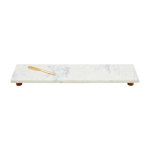 Footed Marble Board Set