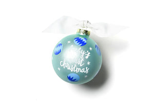 Baby's First Ornament Blue