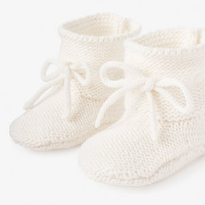 Garter Knit Booties