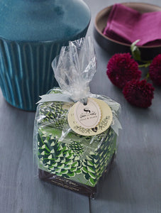 Roland Pine Candle Soap Set