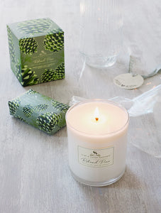 Roland Pine Candle Soap Set