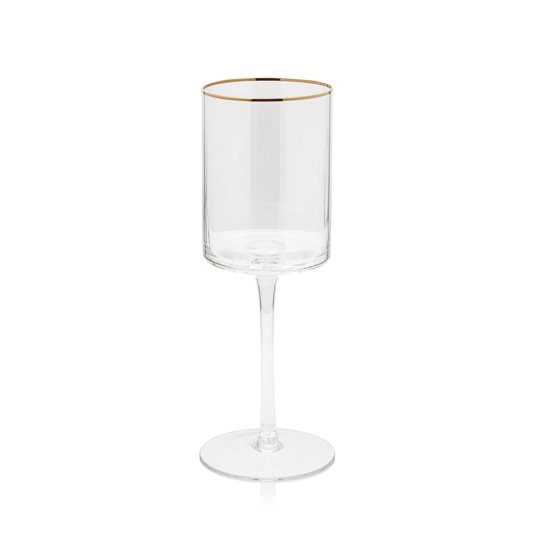 Optic White Wine Glass