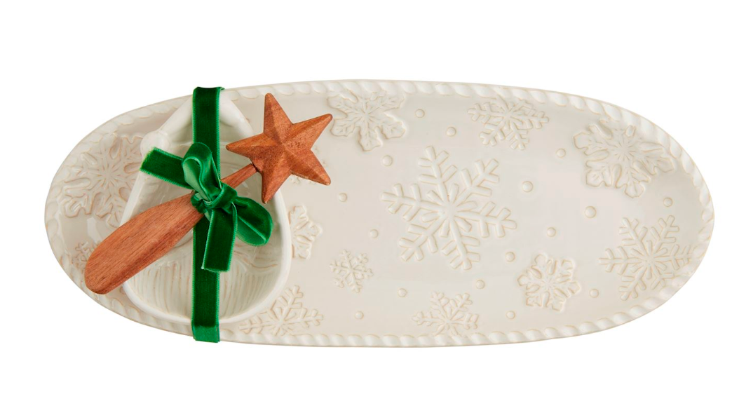 Snowflake Tray Set