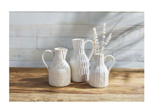 JUG BUD VASES