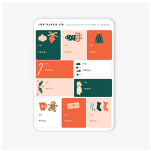 Load image into Gallery viewer, Holiday Gift Sticker
