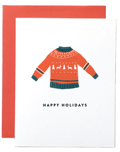 Holiday Sweater Card