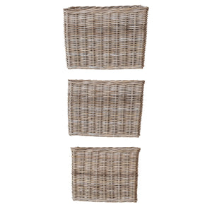 Rattan Basket w Handle