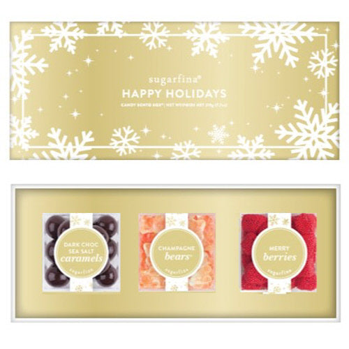 Happy Holidays 3pc Bento Box