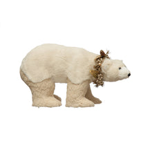 Load image into Gallery viewer, Polar Bear with Wreath
