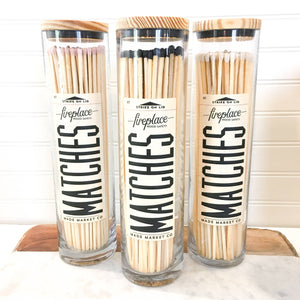 Vintage Apothecary Fireplace Matches - T E R R A