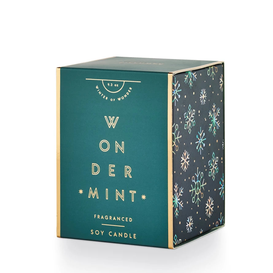Wondermint Boxed Candle