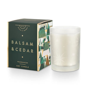 Balsam & Cedar Boxed Candle