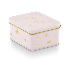 Pink Pine Tin Candle