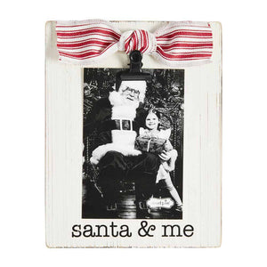 Santa and Me Frame