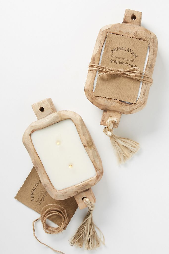 Driftwood Tray Candle - T E R R A