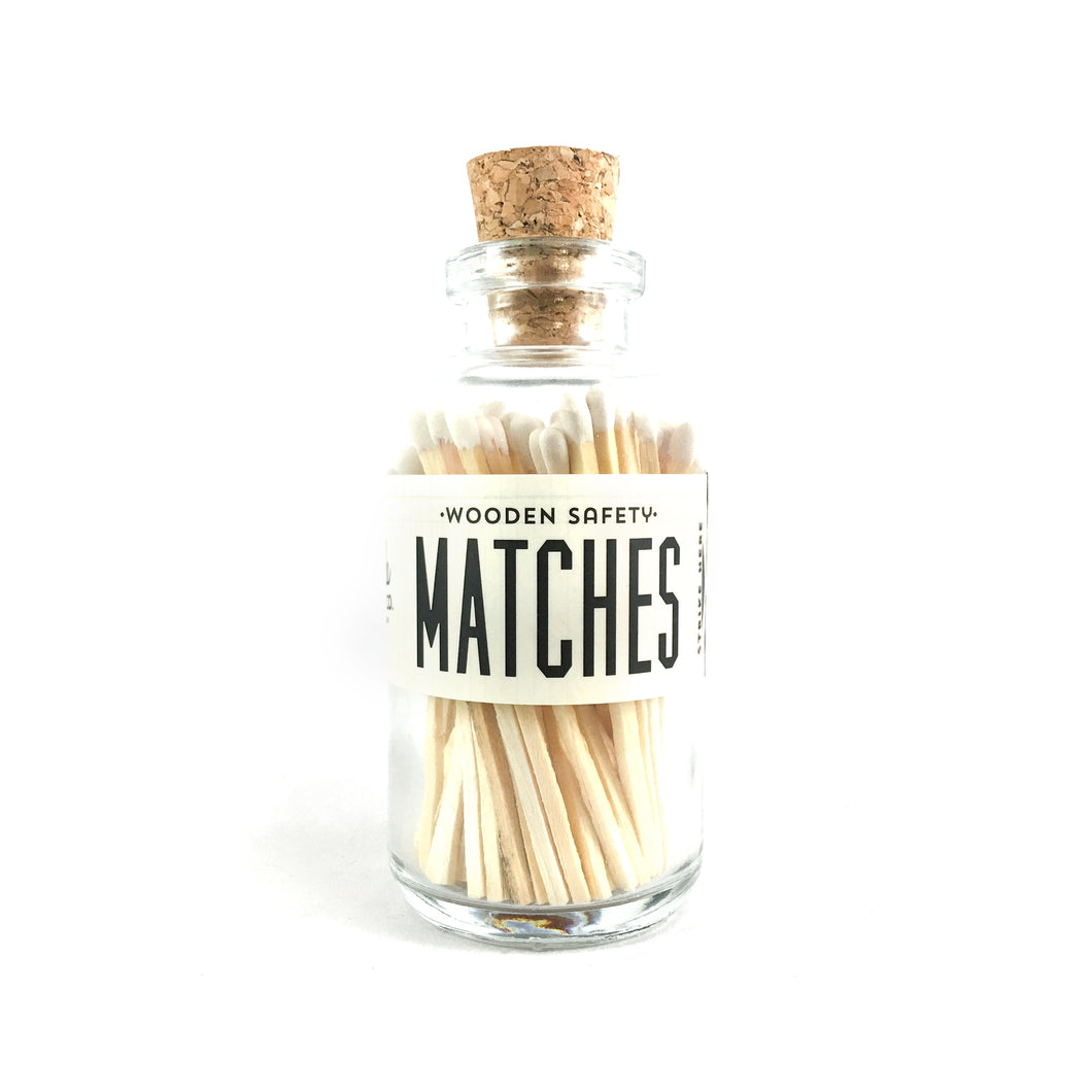 Mini Matches White