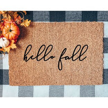 Load image into Gallery viewer, Hello Fall Doormat
