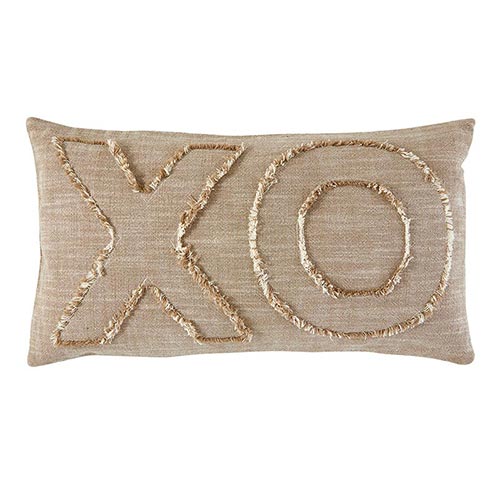 Natural XO Pillow