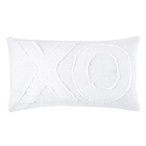 White XO Pillow