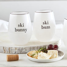 Load image into Gallery viewer, Ski Wine Glass Set
