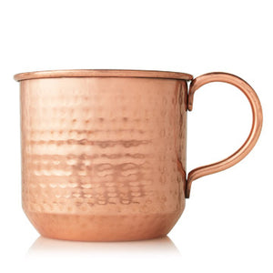Simmered Cider Poured Candle Copper Mug - T E R R A