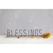 Load image into Gallery viewer, Blessings Sign
