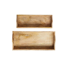 Load image into Gallery viewer, Rectangle Mango Wood Tray - T E R R A
