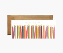 Load image into Gallery viewer, Rifle Paper Co. Make A Wish Candles - T E R R A
