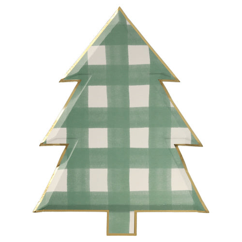 Gingham Tree Plate